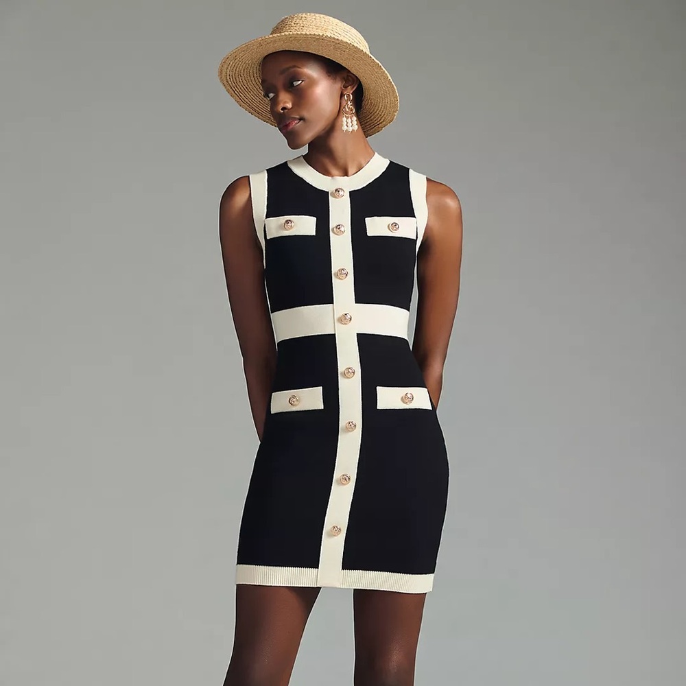 Endless Rose Mock-Neck Sleeveless Mini Dress
